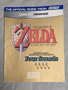 Nintendo The Legend of Zelda A Link to the Past Player's Guide GBA